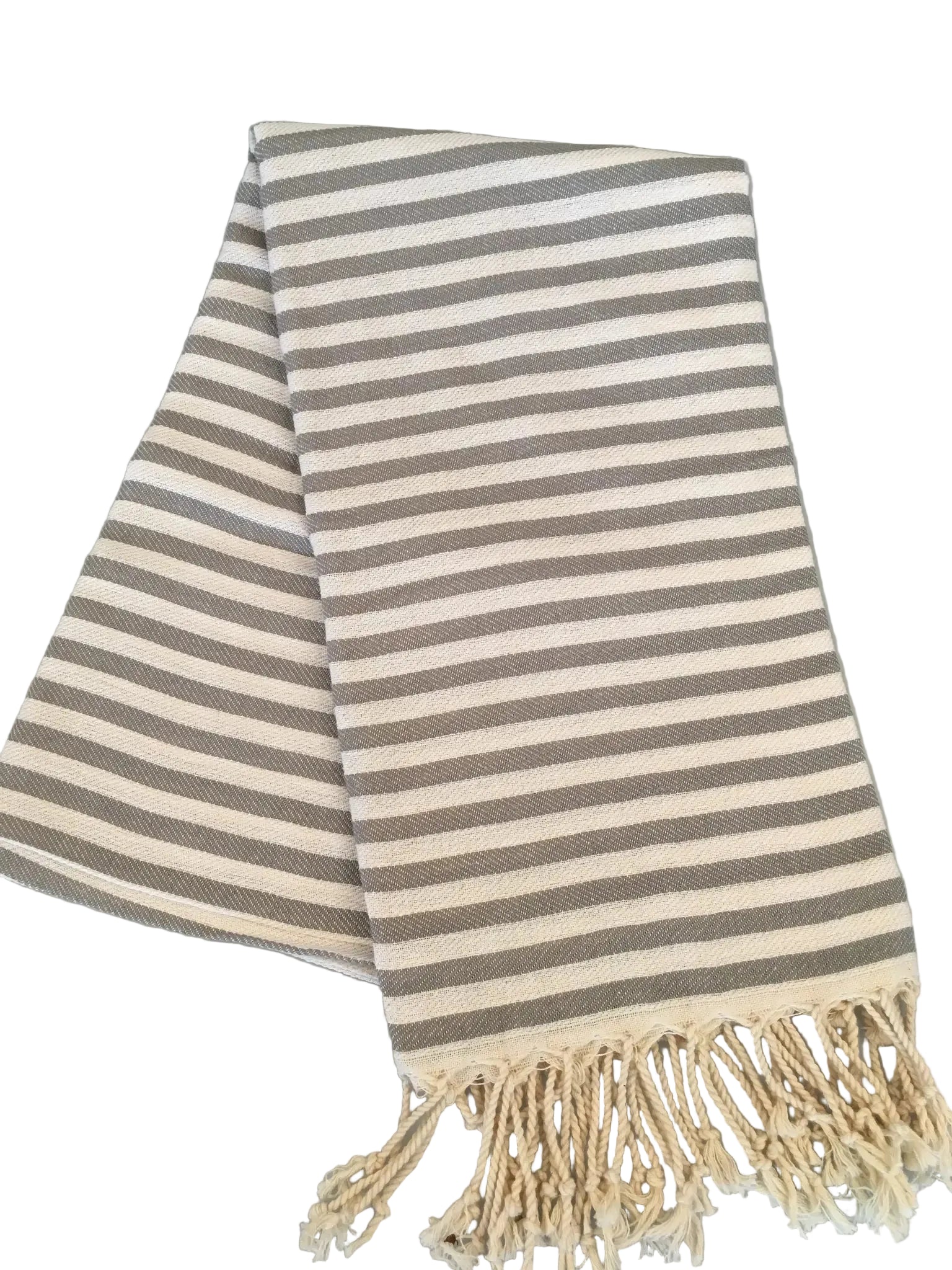 Aspendos Peshtemal - Gray cream