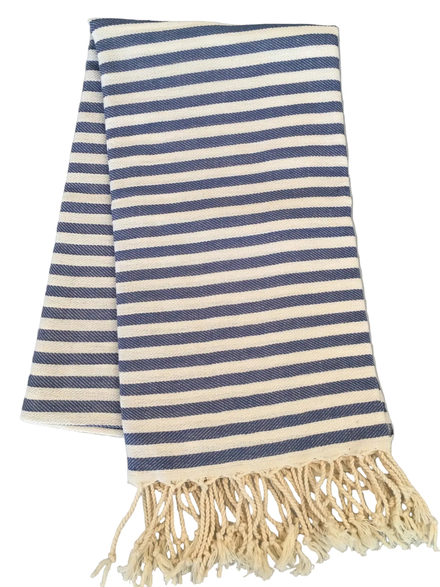 Aspendos Peshtemal - Blue white stripes