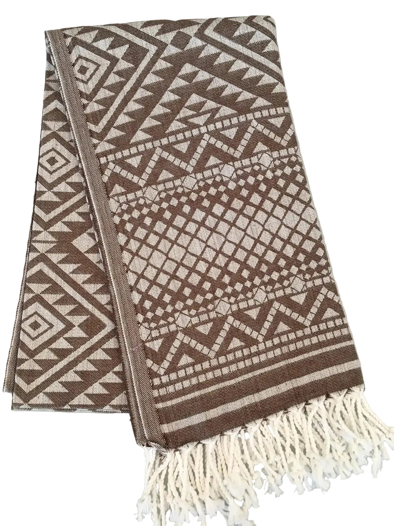Apollonia — Single-Layer Jacquard peshtemal sample