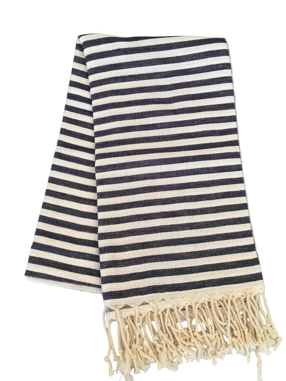 Aspendos Peshtemal - Navy cream