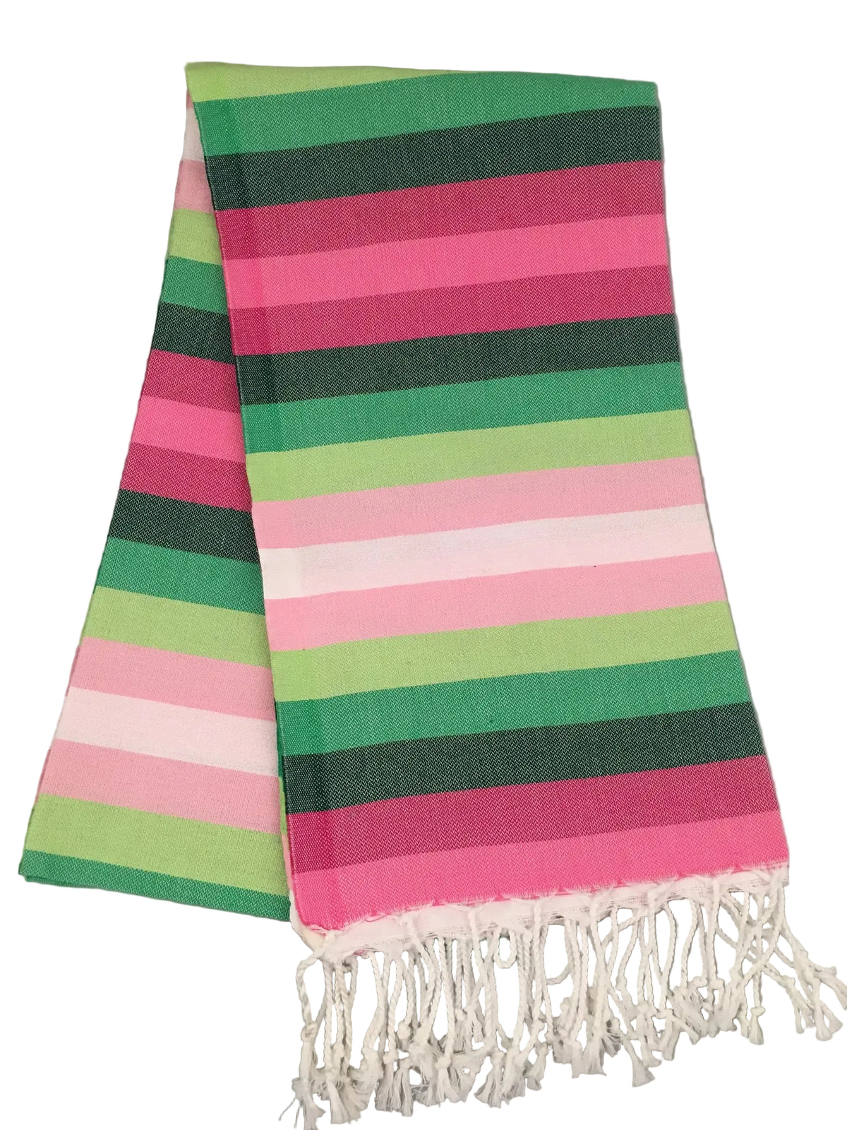 Cadyanda Peshtemal - Pink green white