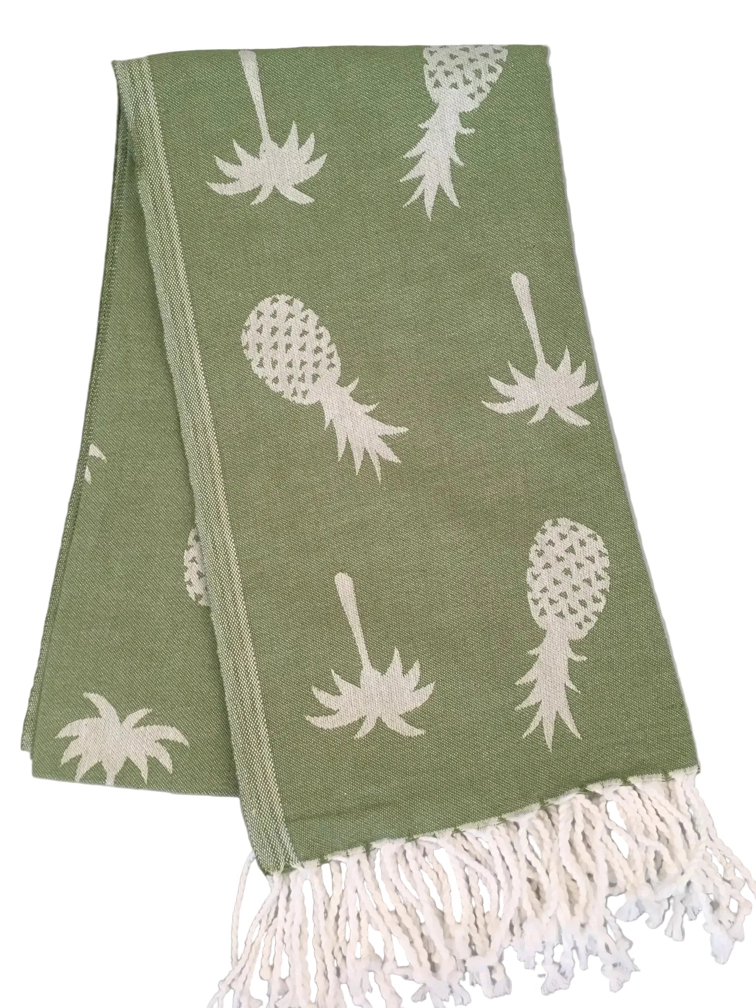 Carettalia double-face pouch jacquard woven Turkish peshtemal
